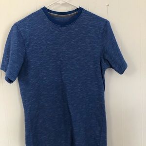 Slim blue striped t-shirt